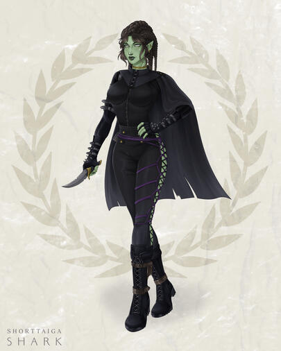 Half-Orc Rouge